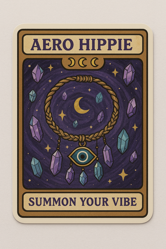 Aero Hippie Inspired Yugioh Matte Stickers