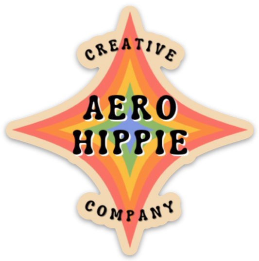 Aero Hippie Sticker