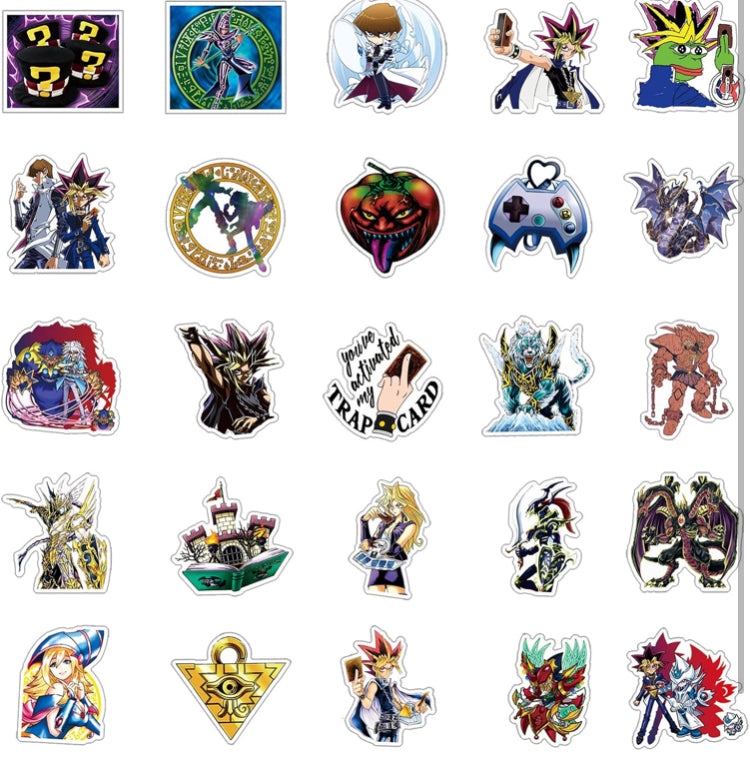 Yugioh stickers