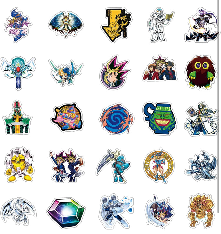 Yugioh stickers